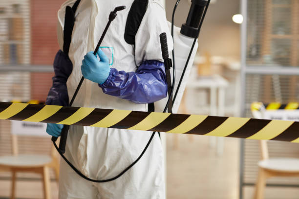 Professional Infectious Disease Decontamination technician working in Freeport, IL
